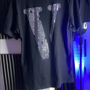 Vlone swarovski t shirt